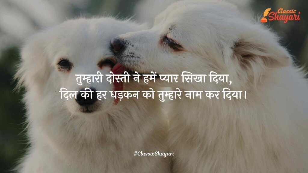 dosti shayari image